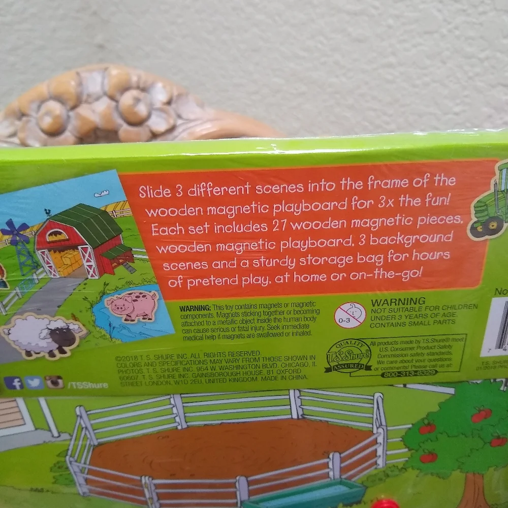 Wooden Magnetic Play Board